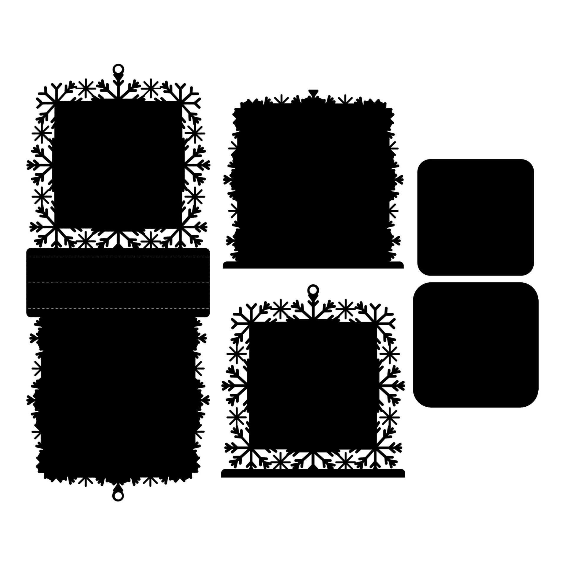 The Crafty Witches Festive Cards & Mini Kit SVG Download Bundle - Image 9
