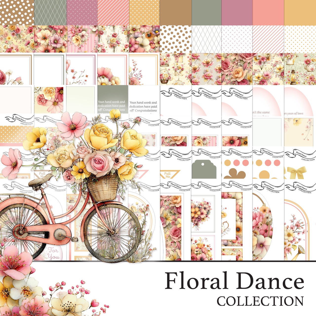 The Crafty Witches - Magical Floral Dance Digital Collection