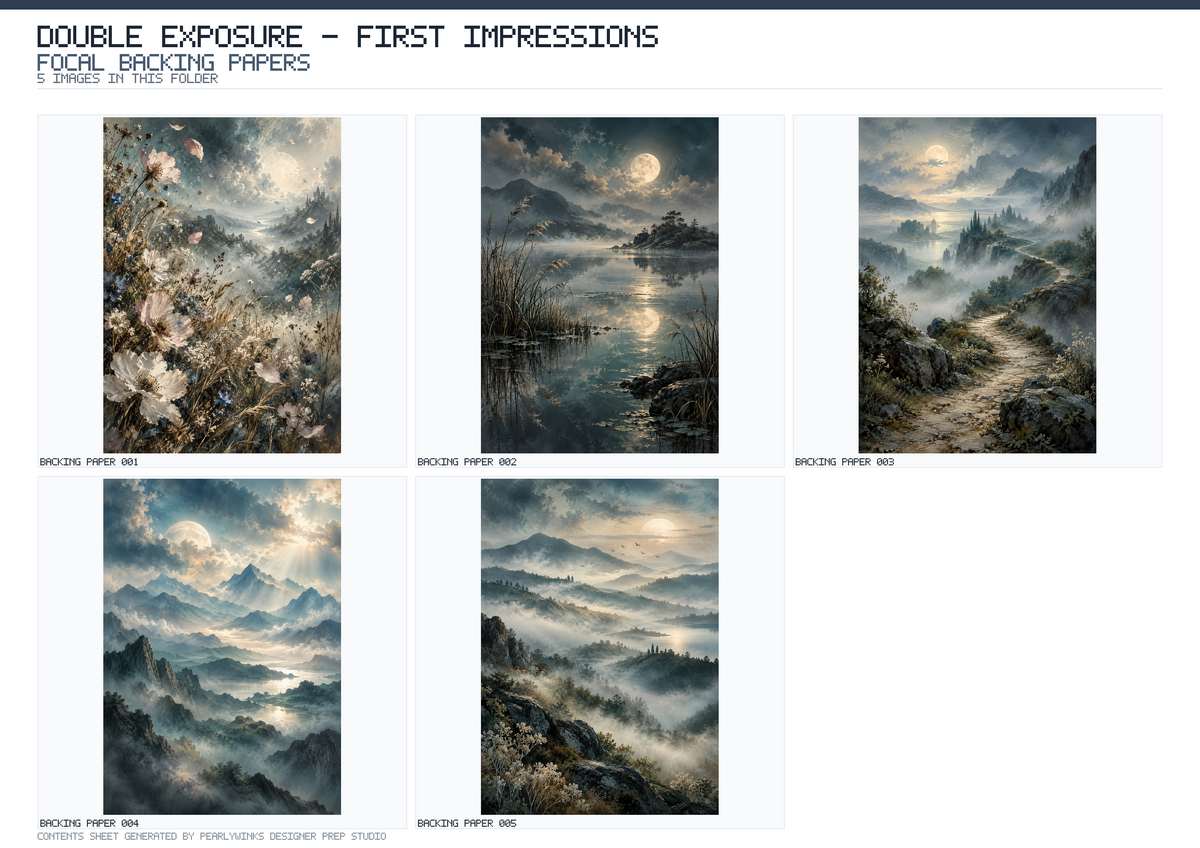 Pearlywinks - Double Exposures First Impressions Digital Download - Image 7