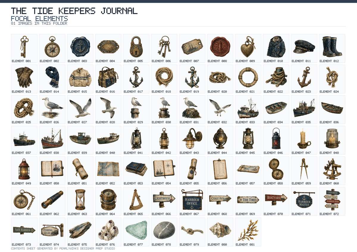 Pearlywinks - Tide Keepers Journal Digital Download - Image 10