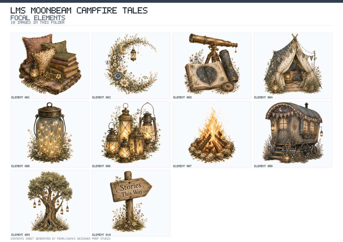 Pearlywinks - Little Meadow Stories - Moonbeam Campfire Tales Digital Download - Image 10
