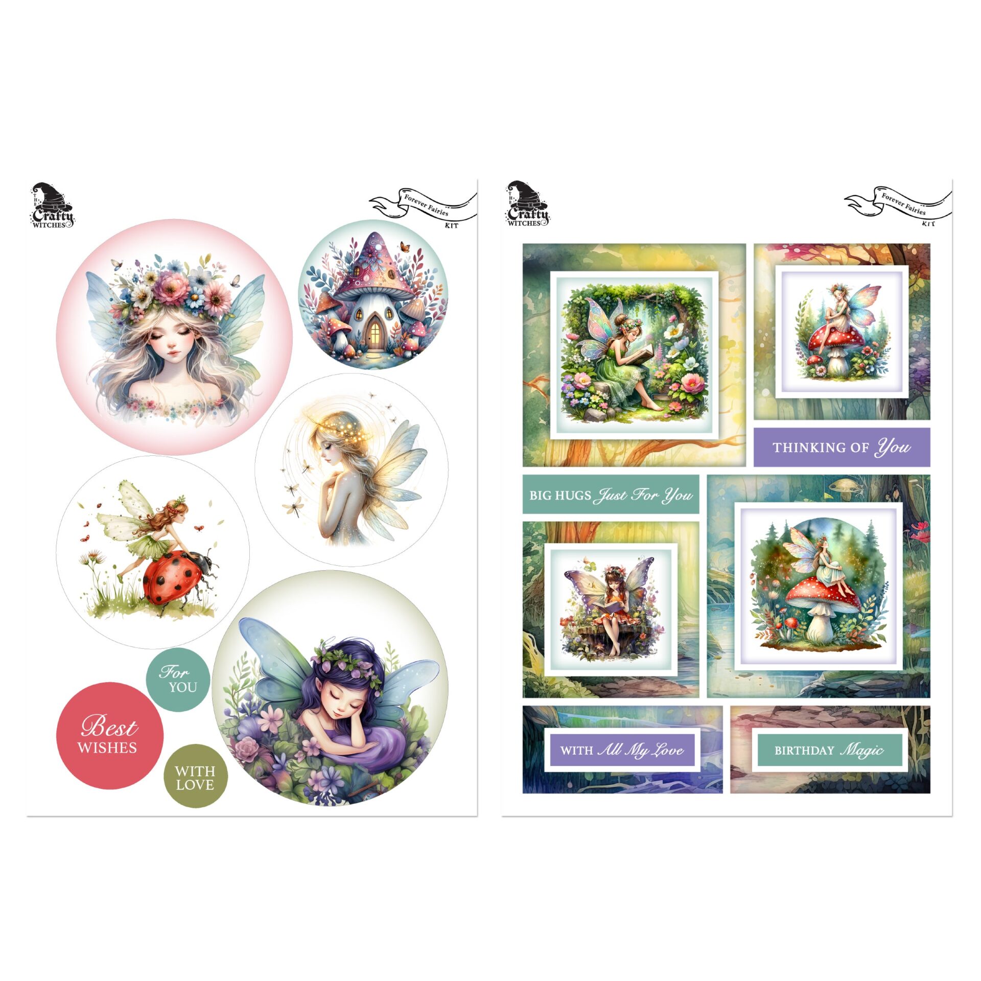 The Crafty Witches Forever Fairies Download Kit - Image 2