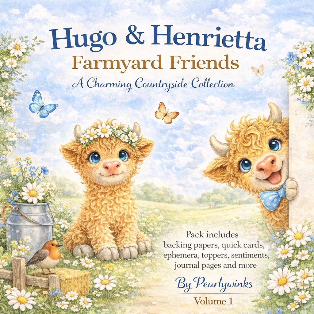 Pearlywinks - Hugo & Henrietta Farmyard Friends Digital Collection Download