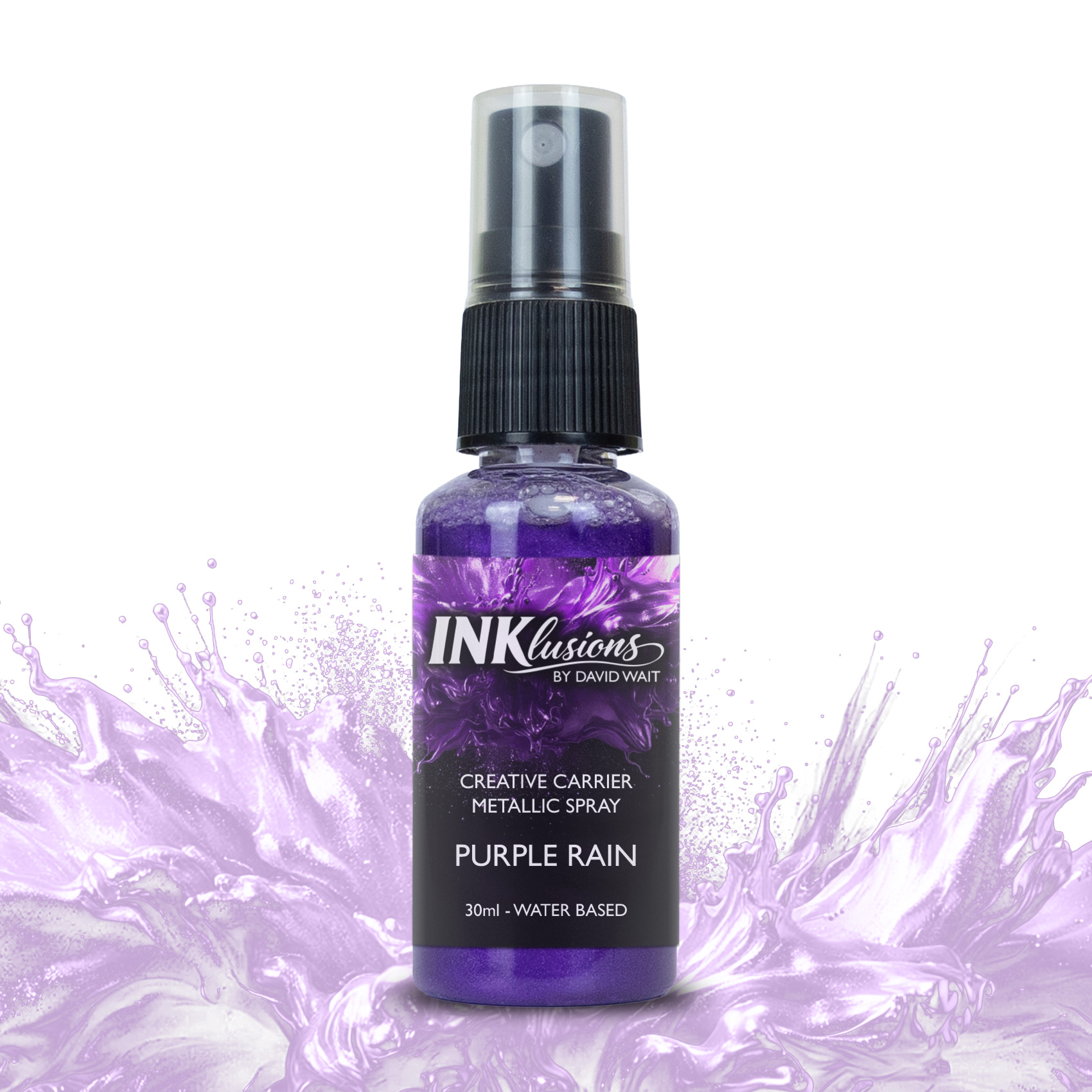 Inklusions Creative Carrier Metallic Spray - Purple Rain 30ml