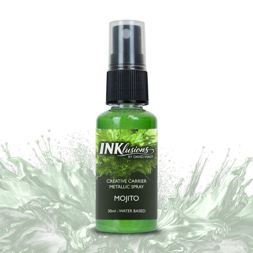 Inklusions Creative Carrier Metallic Spray - Mojito 30ml
