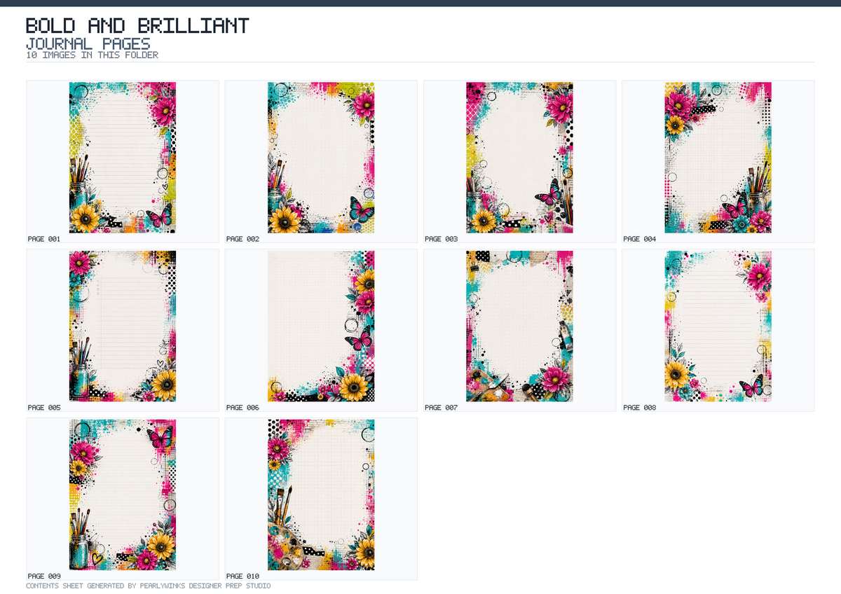 Pearlywinks - Bold and Brilliant Digital Collection - Image 11