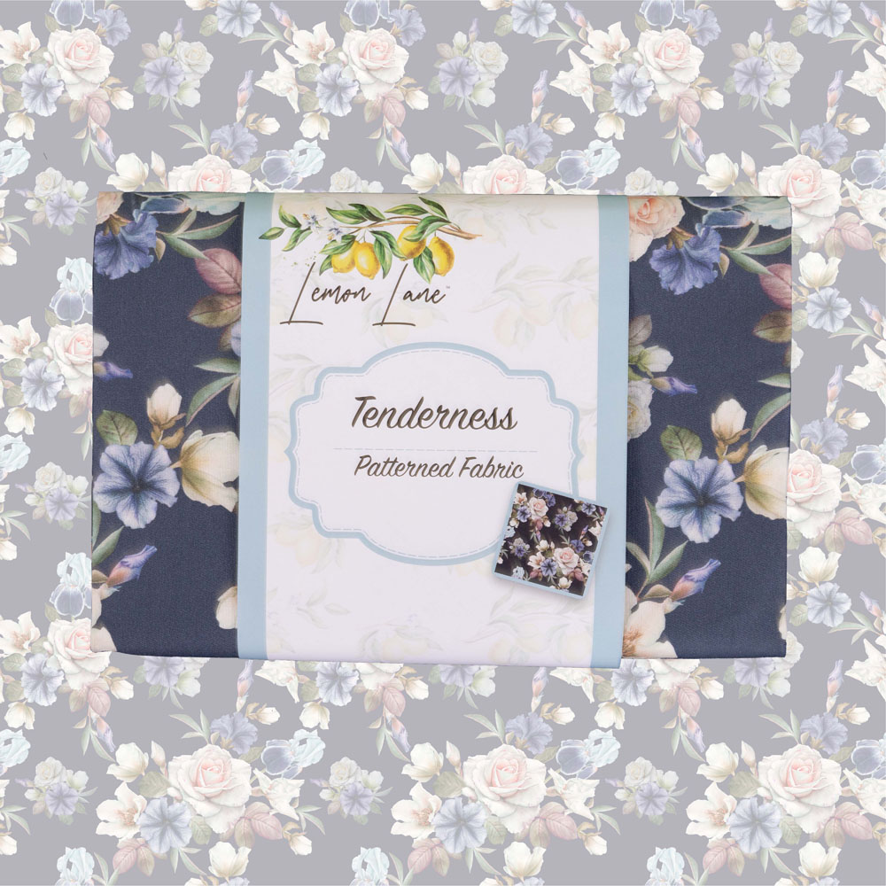 Lemon Lane Tenderness Patterned Fabric