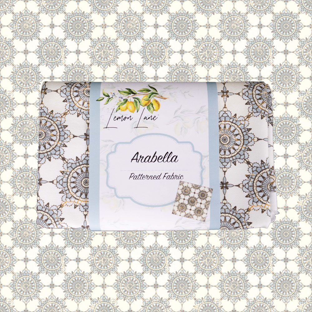 Lemon Lane Arabella Patterned Fabric