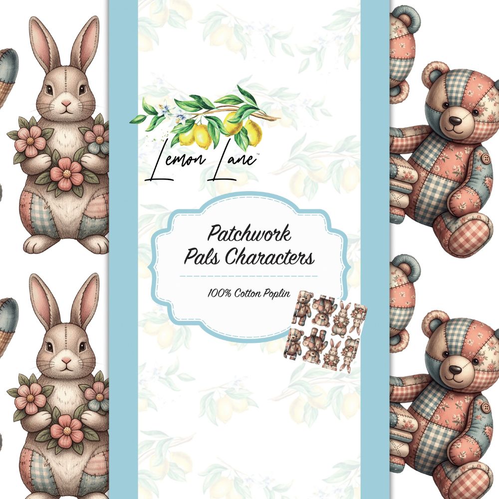 Lemon Lane Patchwork Pals Characters
