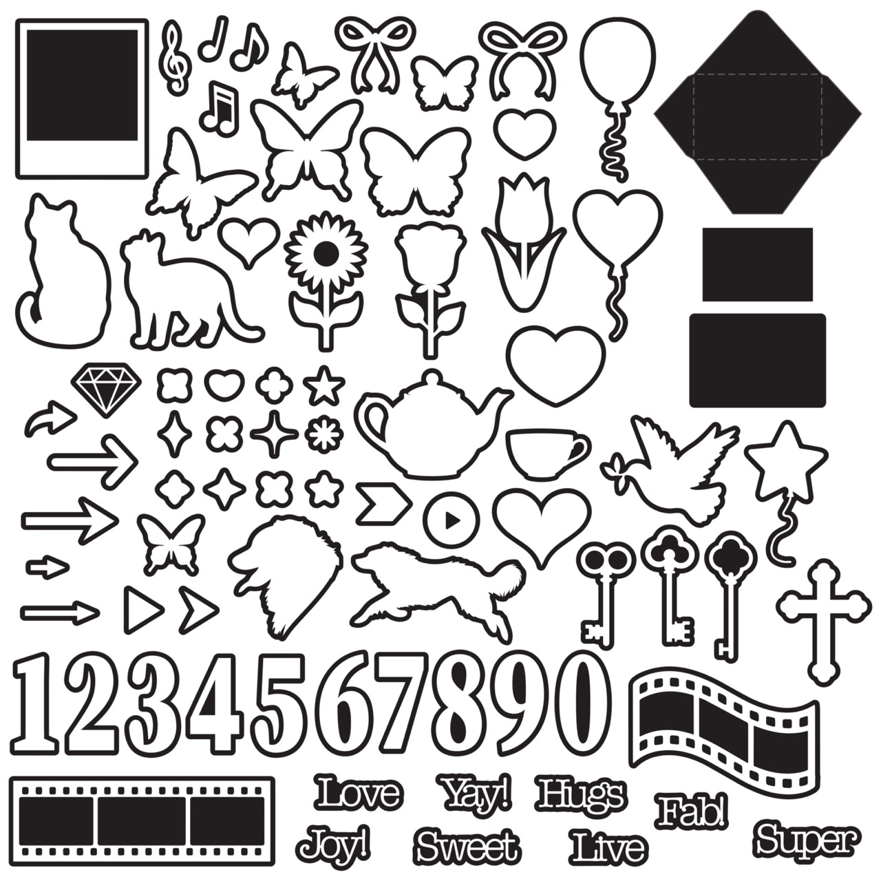 The Crafty Witches - Letterbooks SVG Files - Image 7