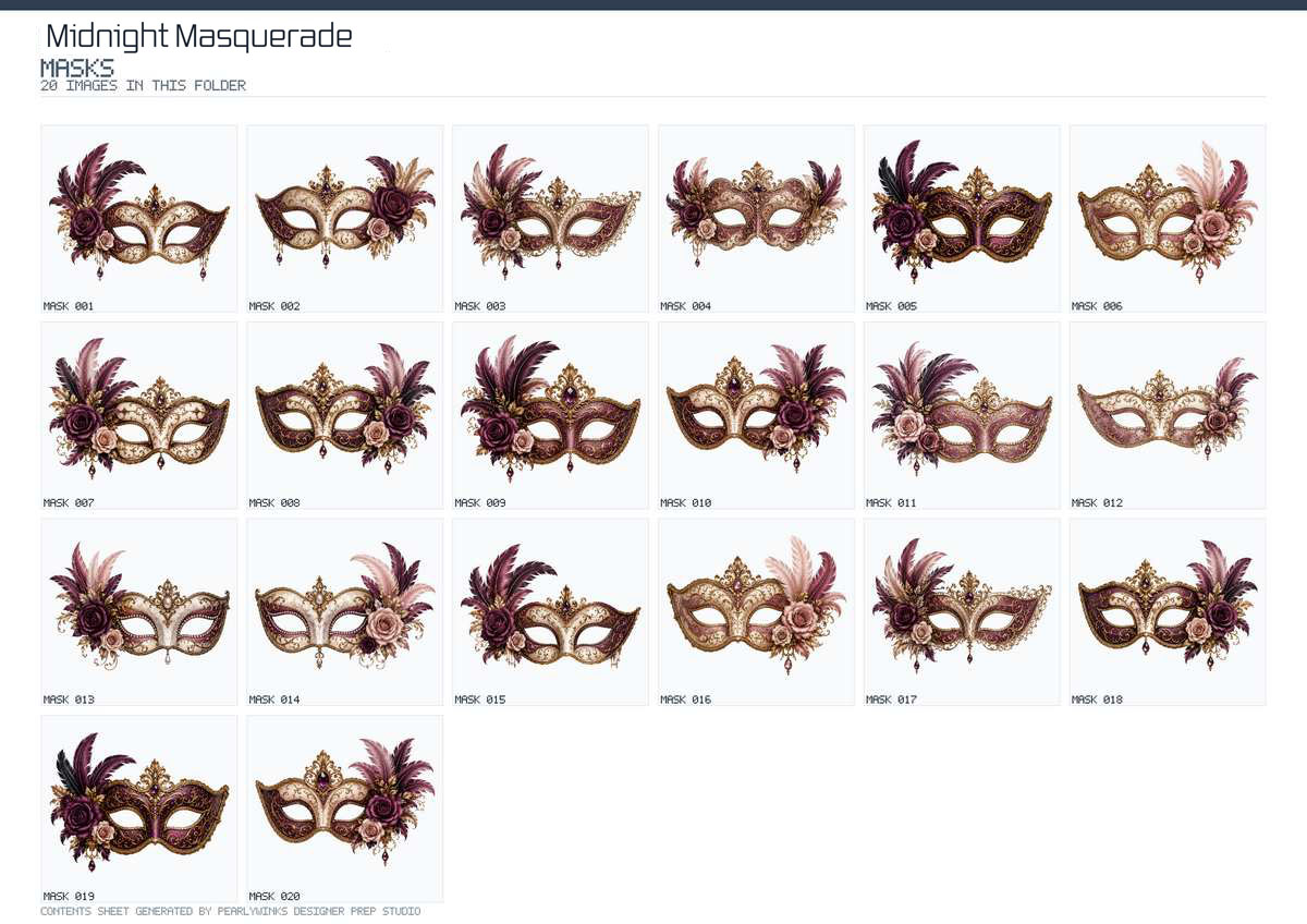 Pearlywinks - Midnight Masquerade Digital Download - Image 8