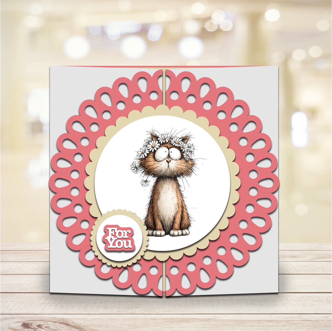 The Crafty Witches - Doily Fold Back Cards SVG Files - Image 13