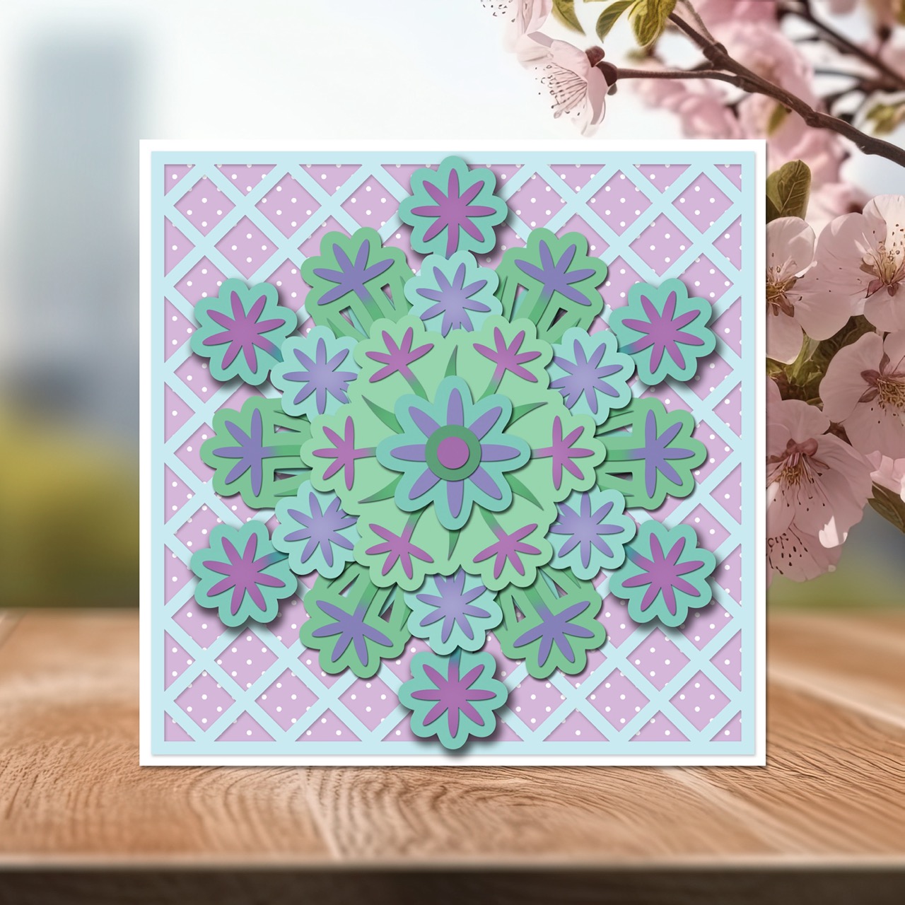 The Crafty Witches - Blooming Layers SVG Files - Image 6