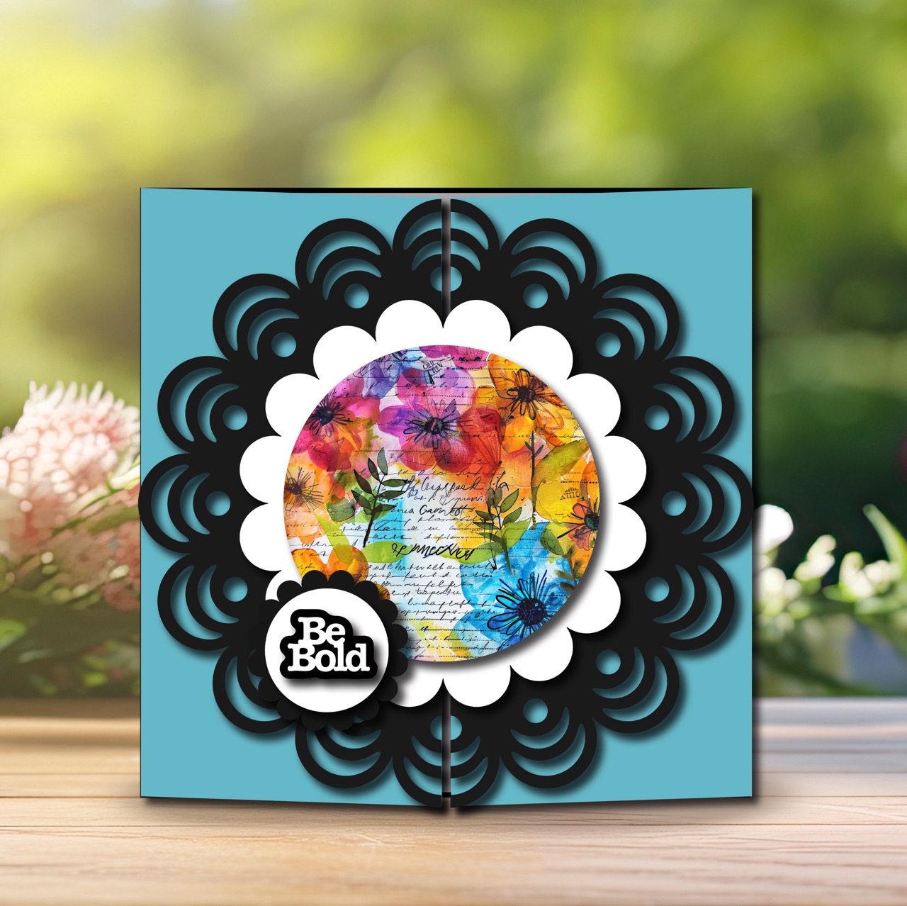 The Crafty Witches - Doily Fold Back Cards SVG Files - Image 16