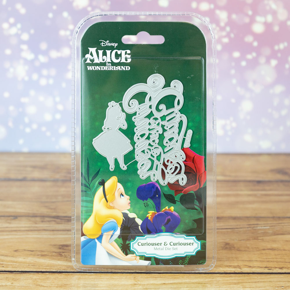 Disney Alice in Wonderland Curiouser & Curiouser Die Set