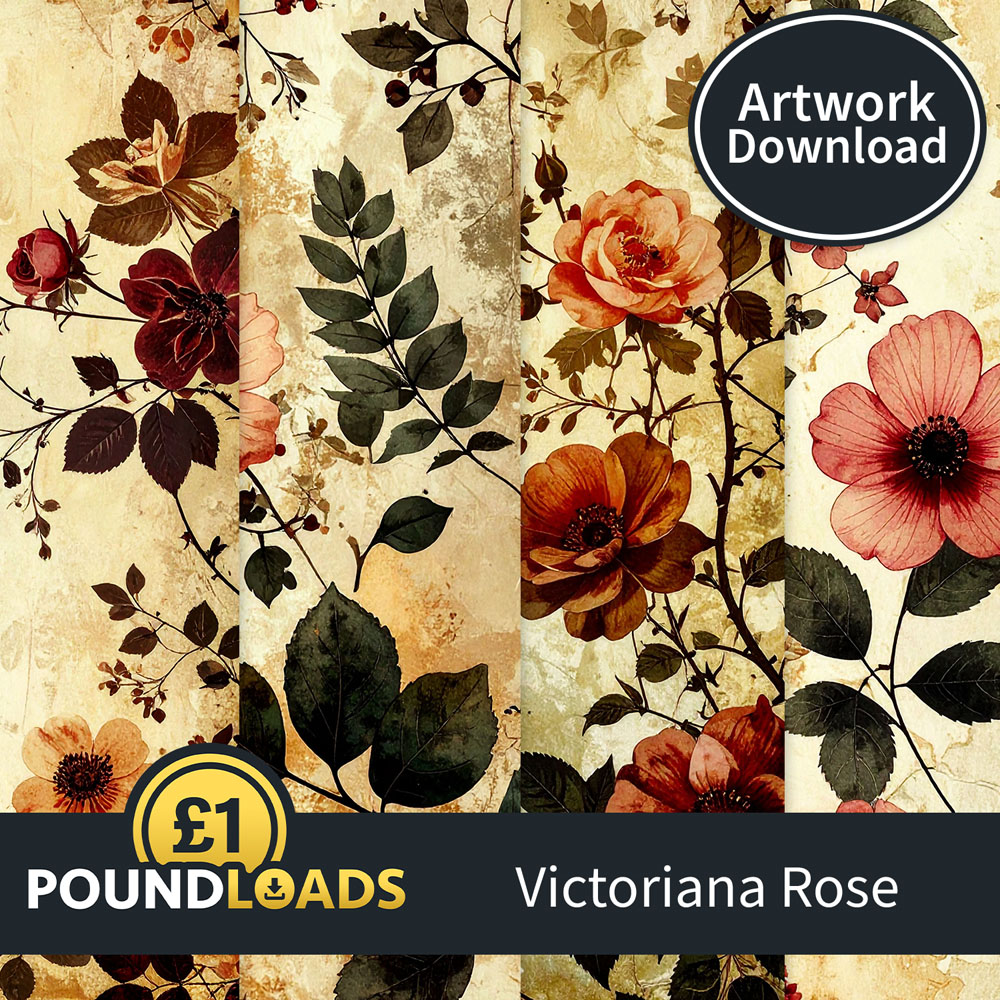 Poundloads Victoriana Rose Artwork Download