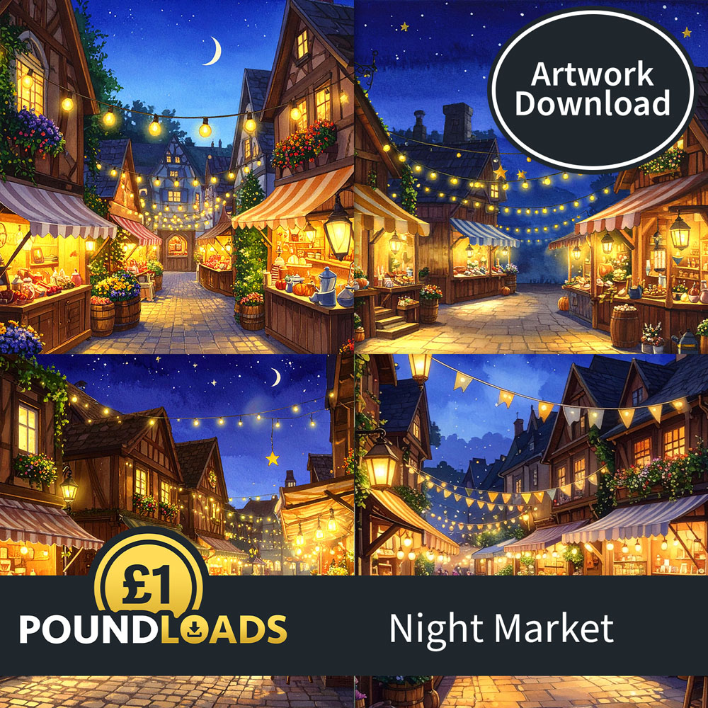 Poundloads Night Market Scenes Download