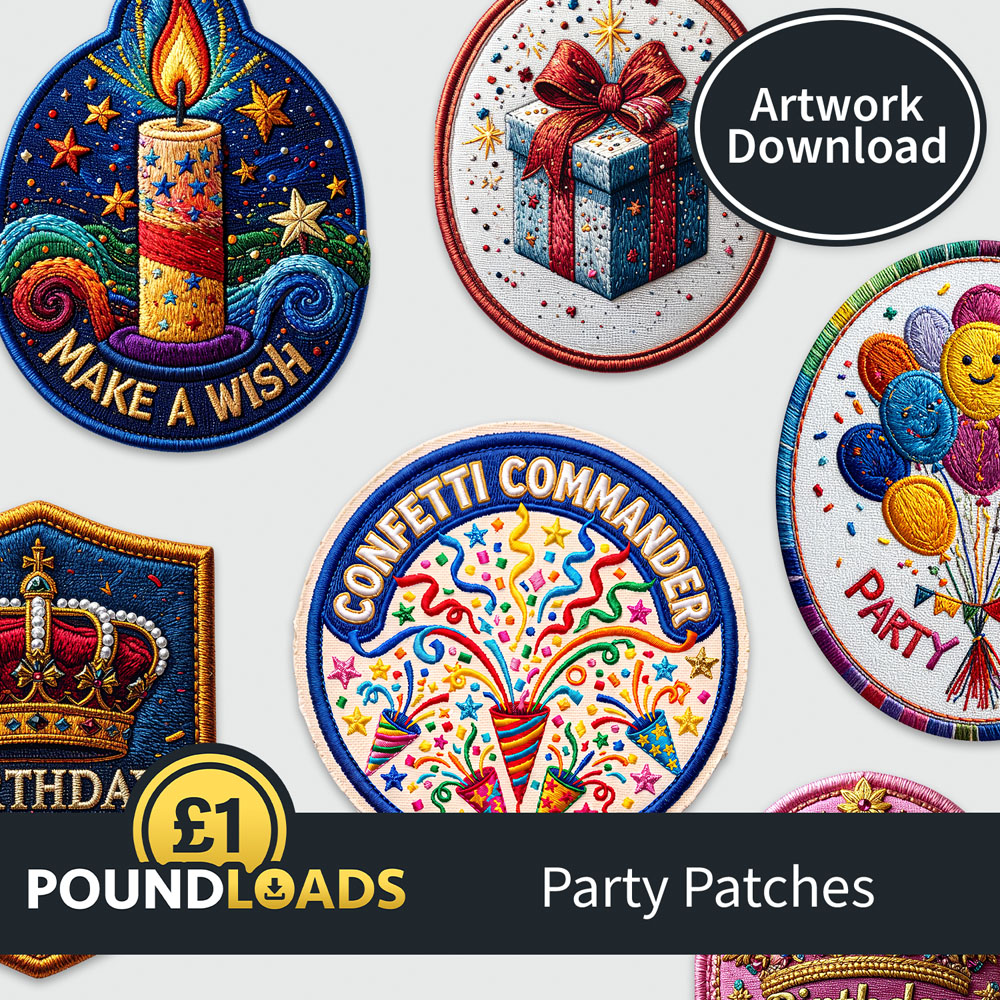 Poundloads Party Patches Artwork Download