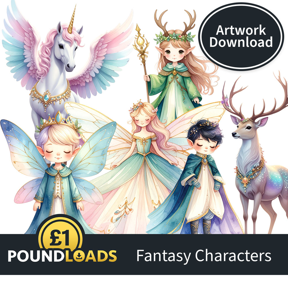 Poundloads Fantasy Characters Artwork Download