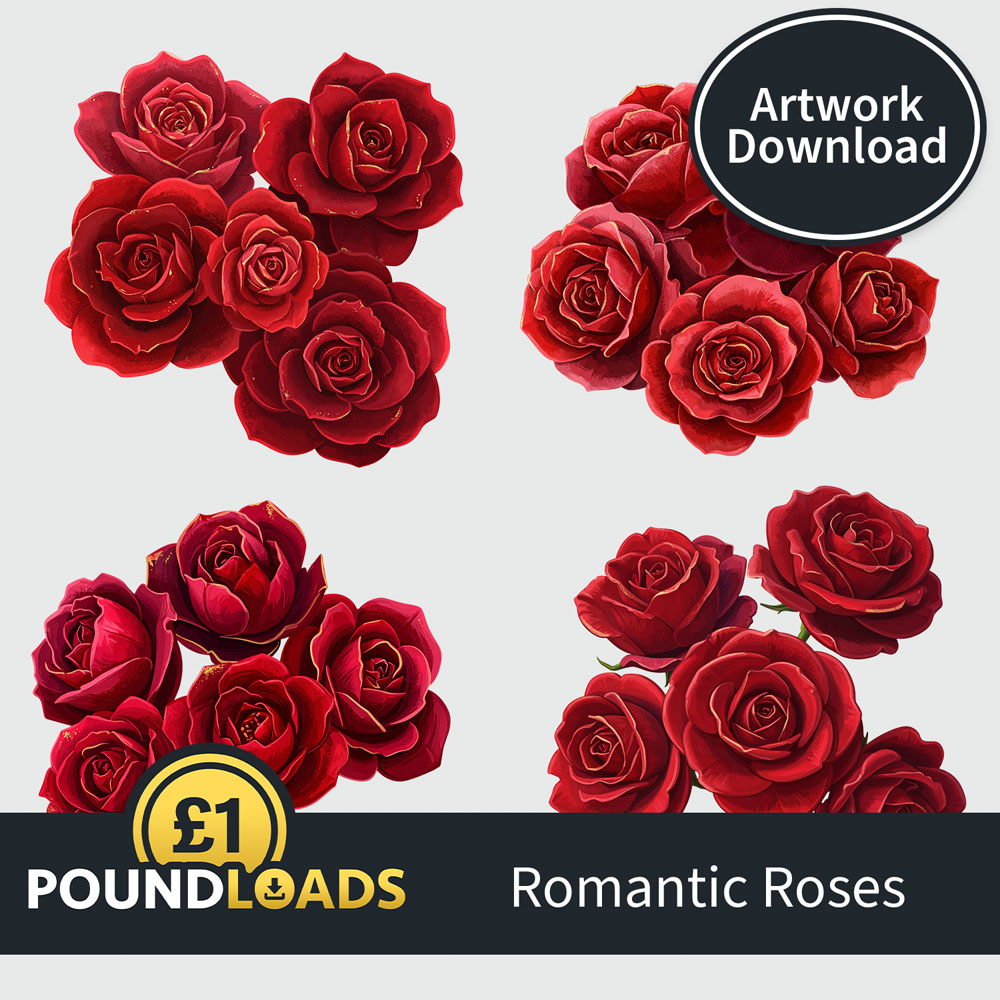 Poundloads Romantic Roses Artwork Download