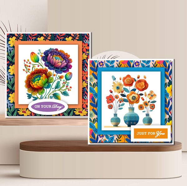 The Crafty Witches - Paper Charms Bold & Bright Papers Digital ...