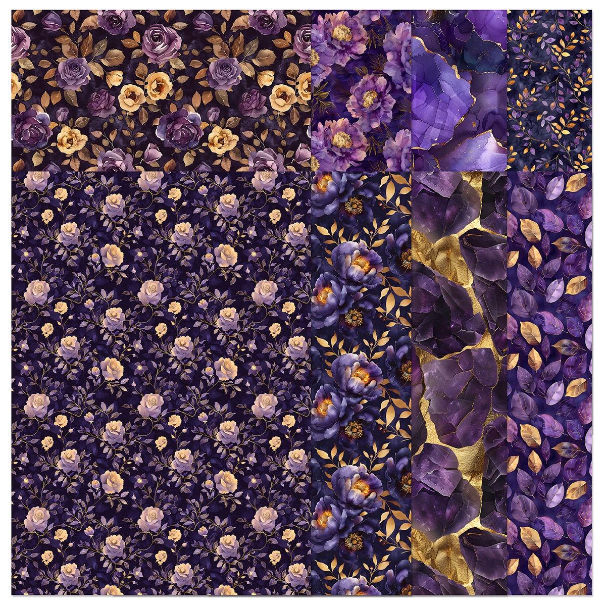 The Crafty Witches - Paper Charms Amethyst Shine Paper Digital Collection - Image 5