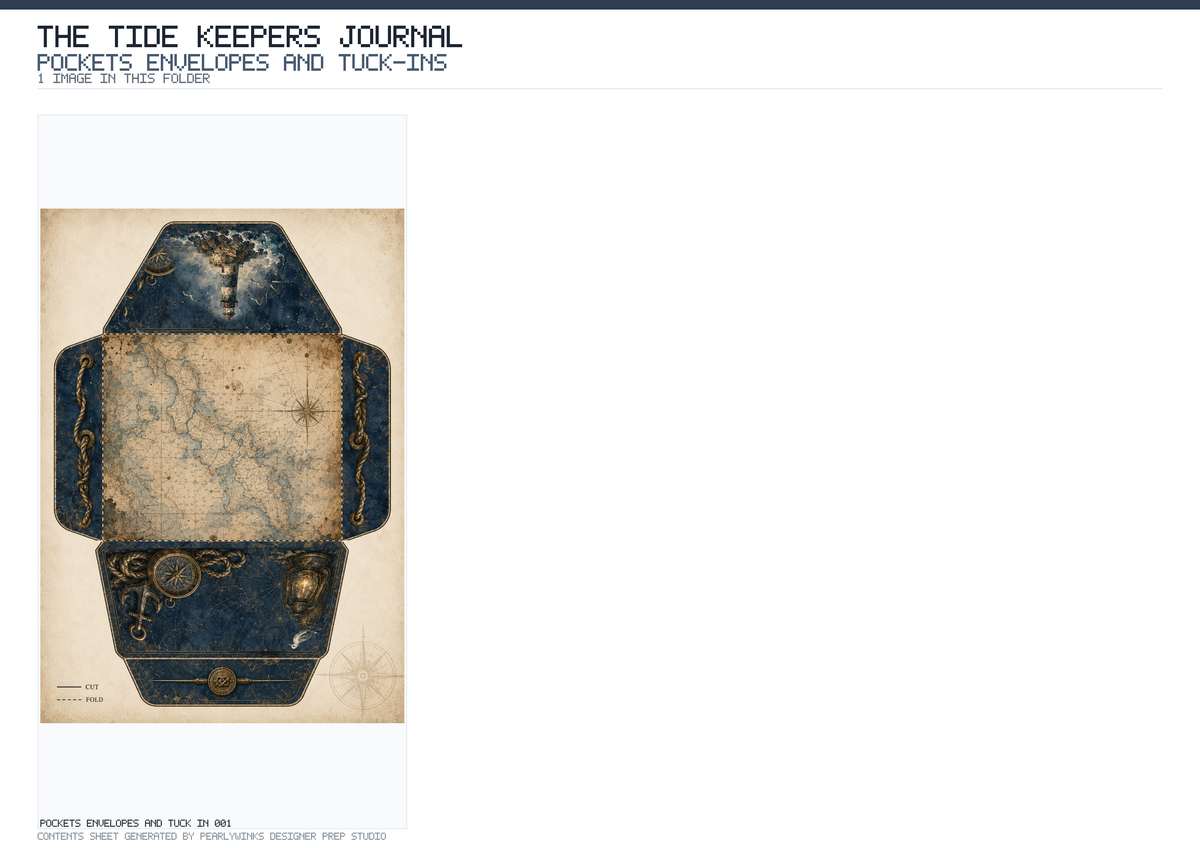 Pearlywinks - Tide Keepers Journal Digital Download - Image 14