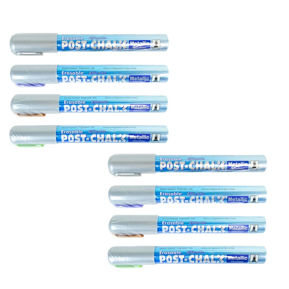 Zig Post Chalk Metallic Pen Bundle