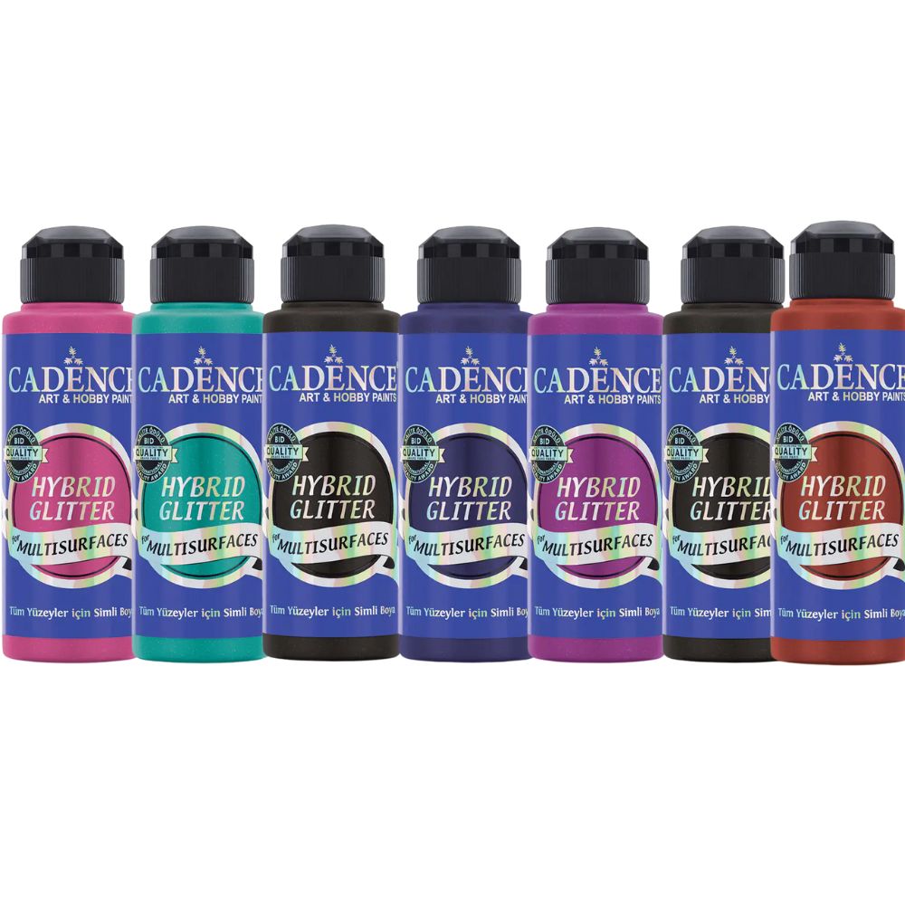 Cadence Hybrid Glitter Paint Set - Buy 3 Get 4 Free