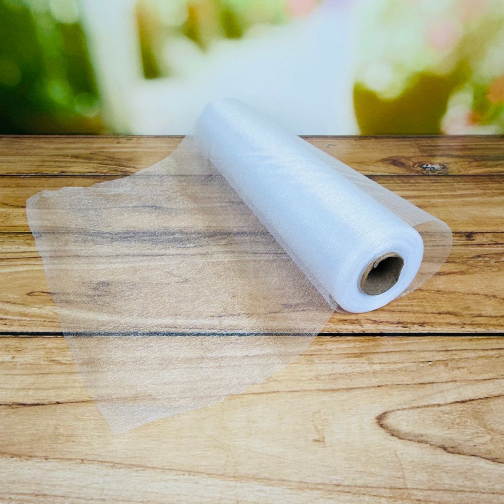 Sheer Organza Fabric - 25m