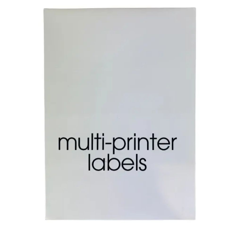 Self Adhesive Label Pack - 100 Sheets