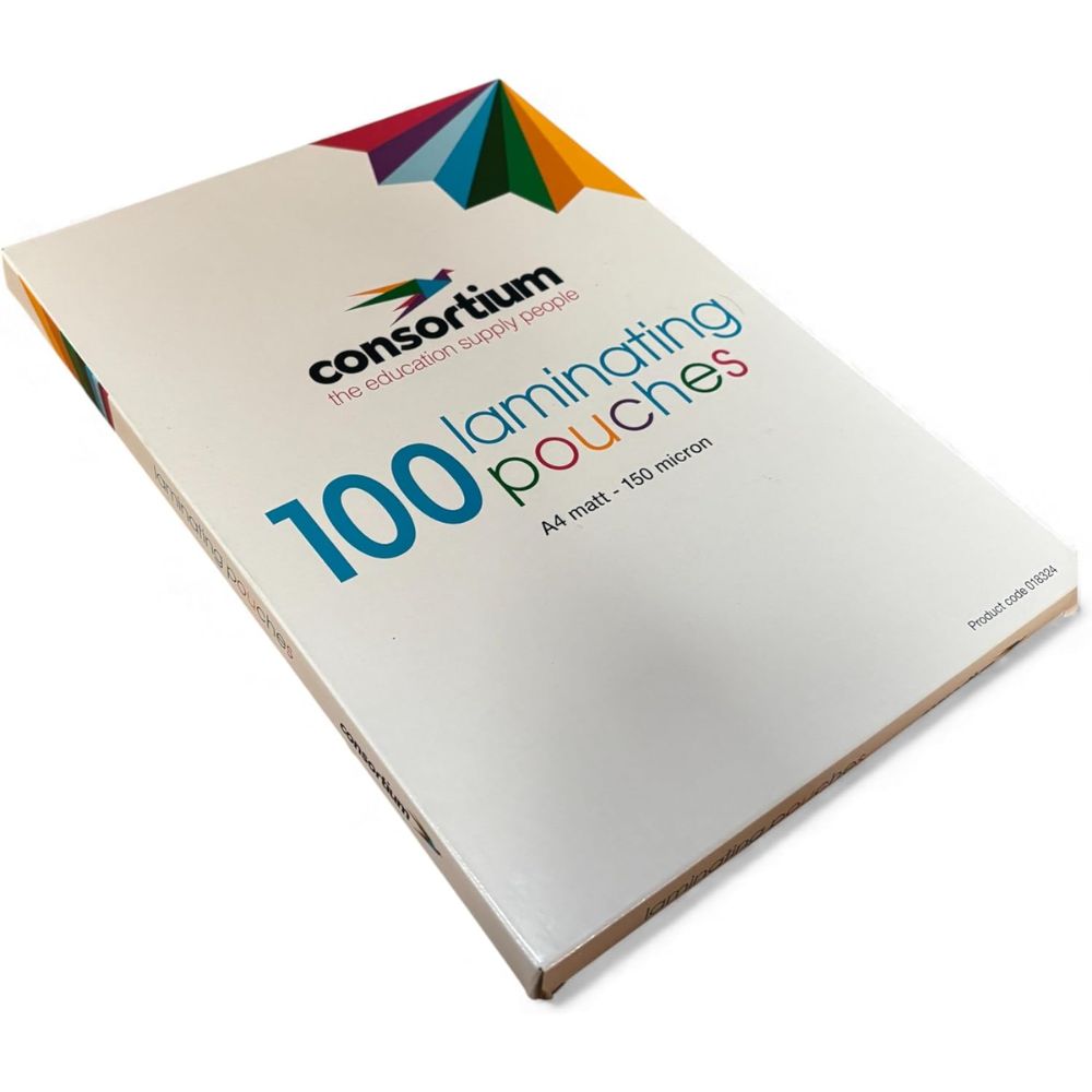 Consortium Laminating Pouches - A4 100pcs - Matt