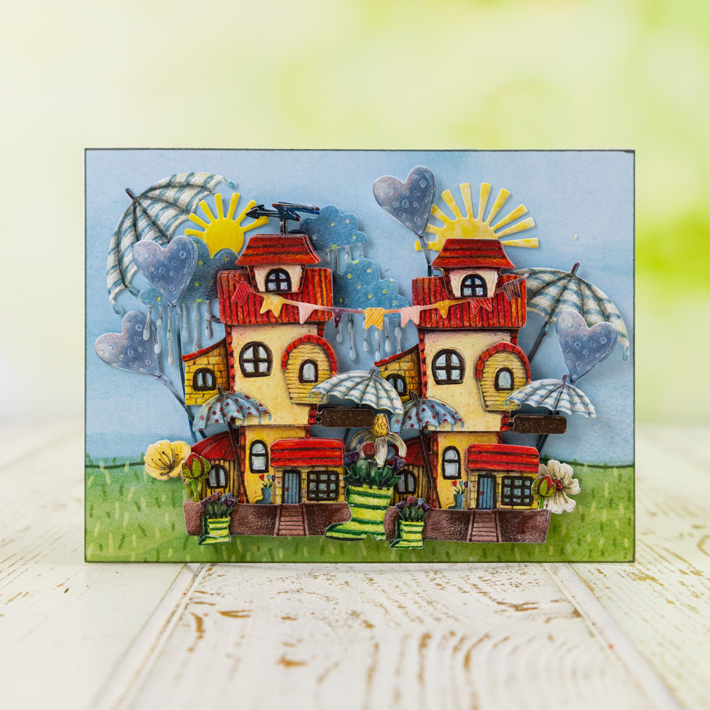 Quirky Bird Designs The Rain or Shine Merchants Die Set - Image 6