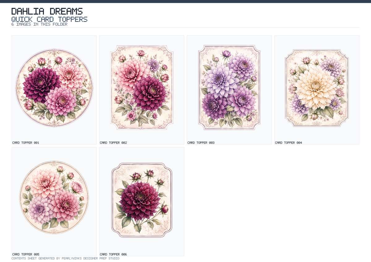 Pearlywinks - Dahlia Dreams Mini Collection - Image 5
