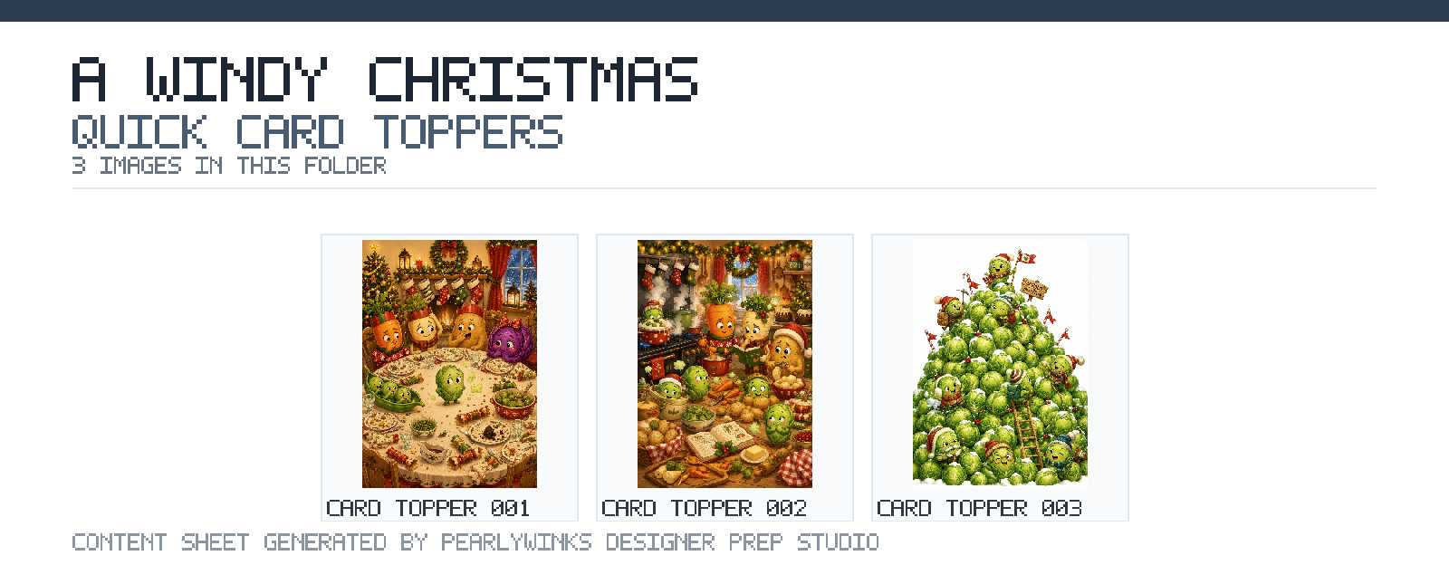 Pearlywinks - A Windy Christmas Digital Download - Image 14