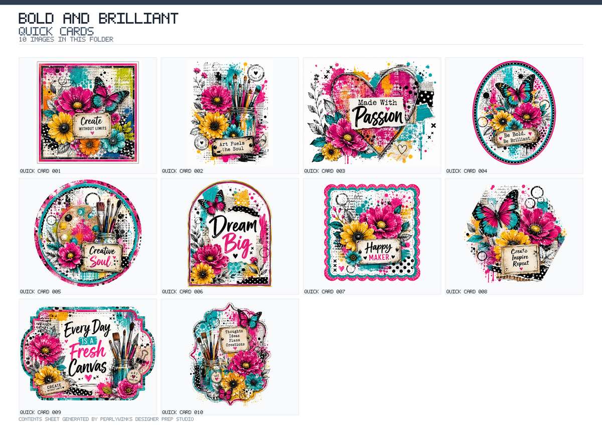 Pearlywinks - Bold and Brilliant Digital Collection - Image 12