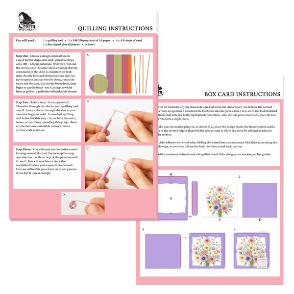 The Crafty Witches - Quilling Collection Vol I - Highlight Crafts