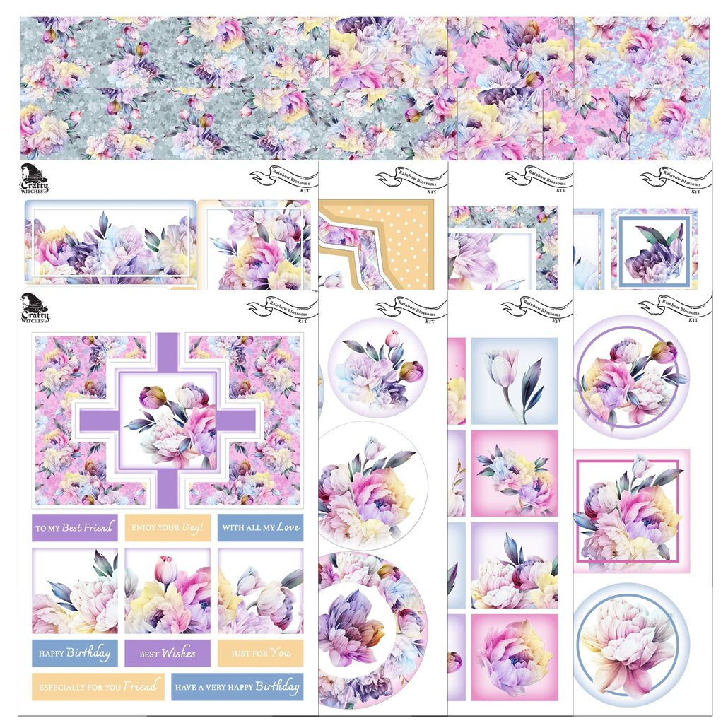 The Crafty Witches Book of Spells Abracadabra Edition with Bonus Blooms ...