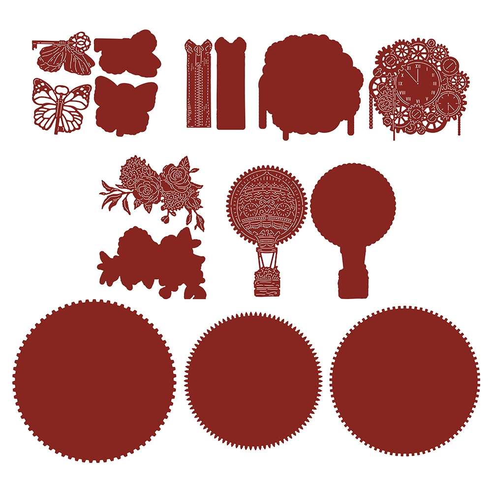 Vintage Inc Tinkering With Time Die Bundle - Image 2