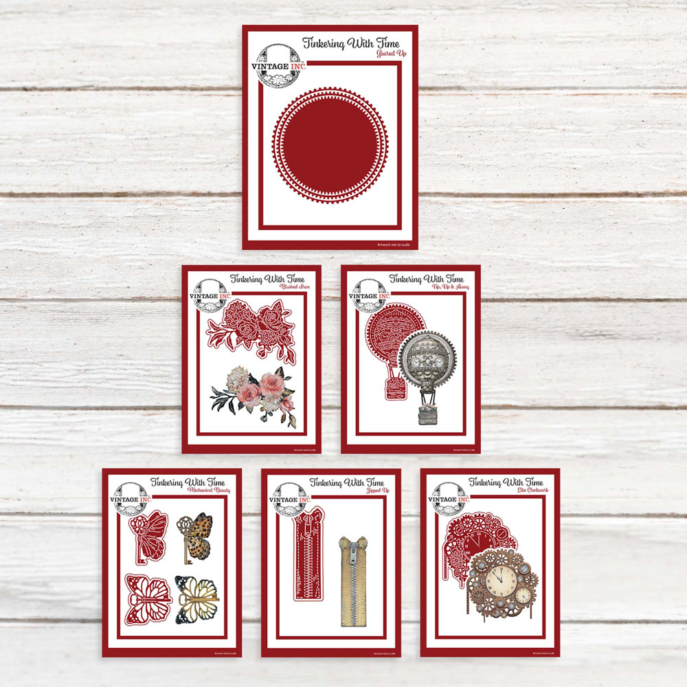 Vintage Inc Tinkering With Time Die Bundle
