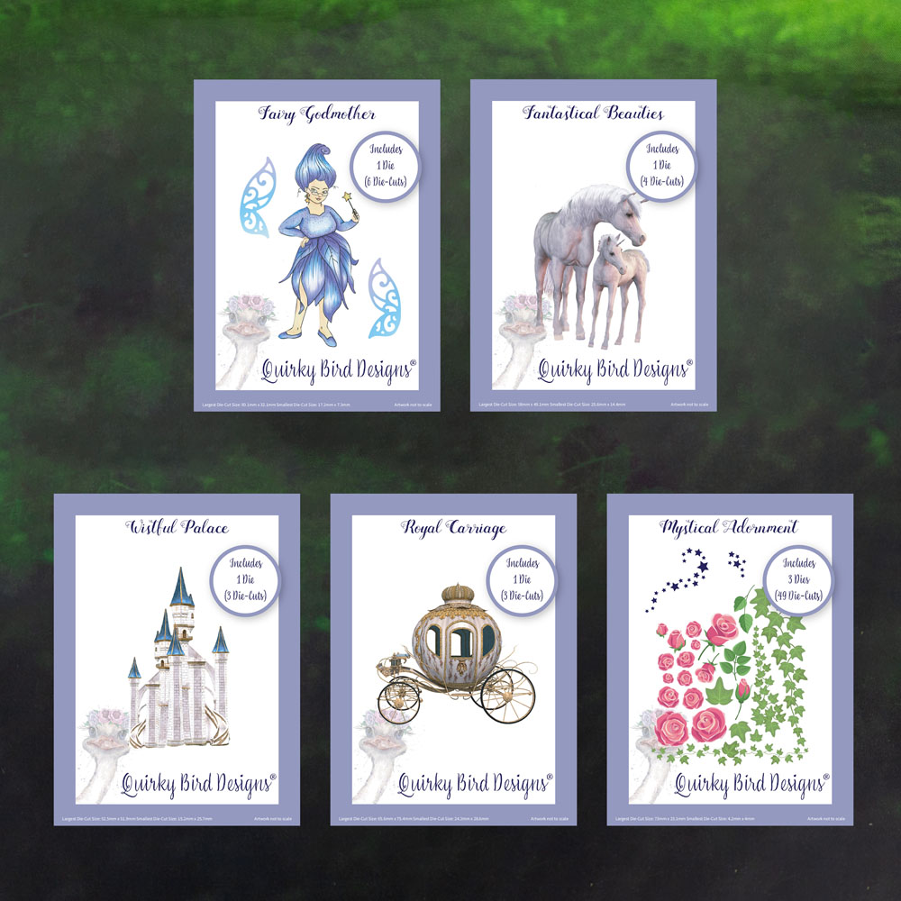 Quirky Bird Designs The Fairy Godmother Die Collection