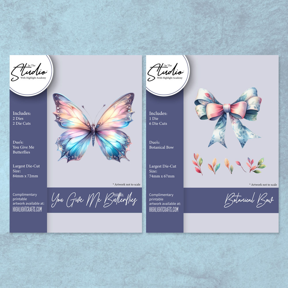 In The Studio Beautiful Duo Die Bundle