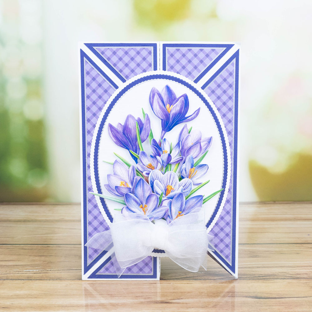 Two Red Robins Flower of the Month Crocus Die Collection - Image 10