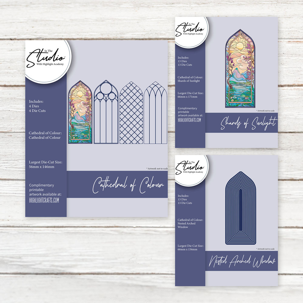In The Studio Cathedral of Colour Die Collection