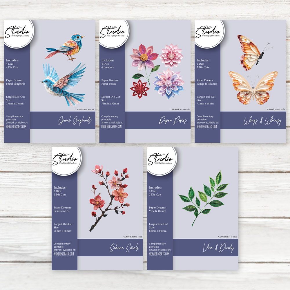 In The Studio Paper Dreams Die Collection