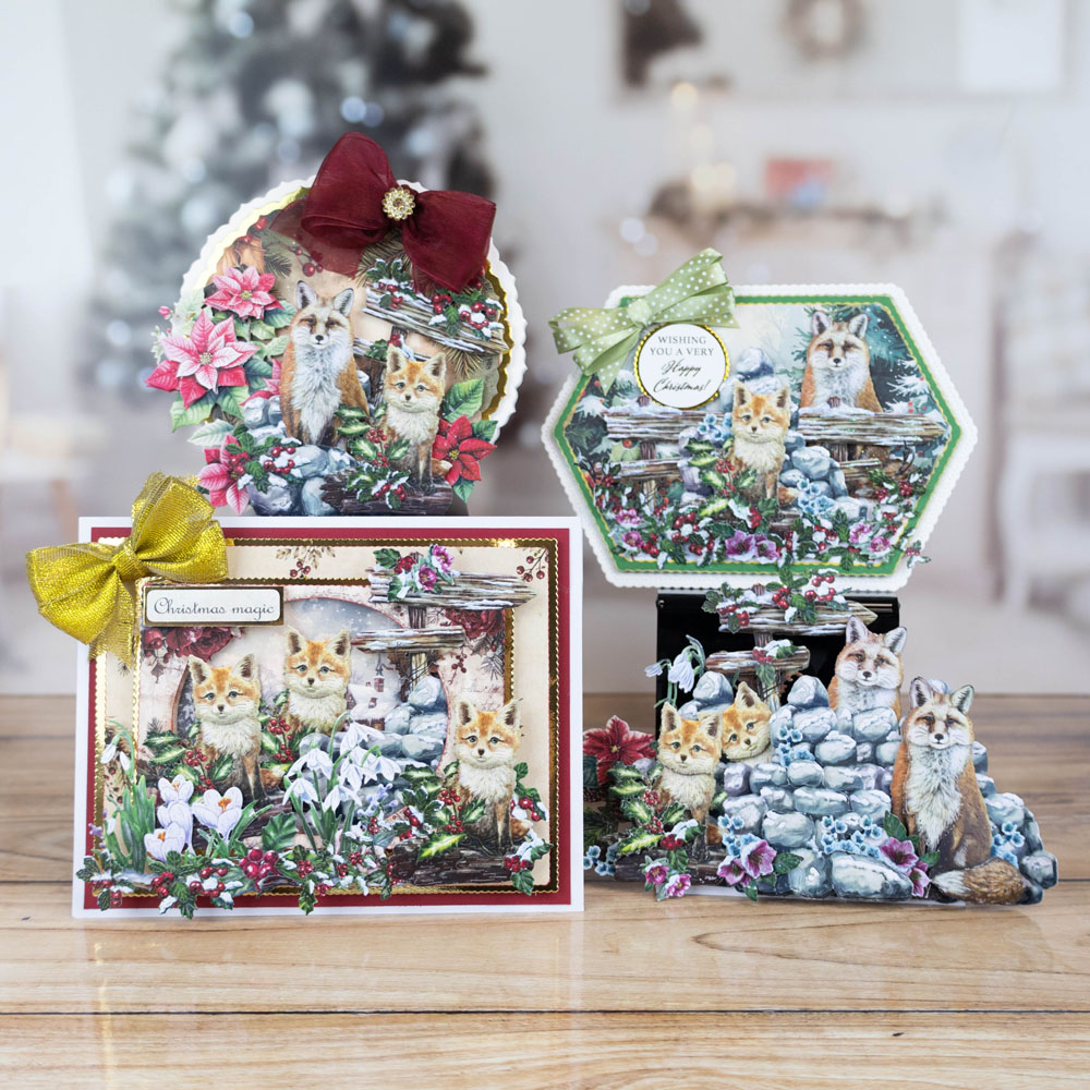Two Red Robins Woodland Frost Die Collection - Image 2