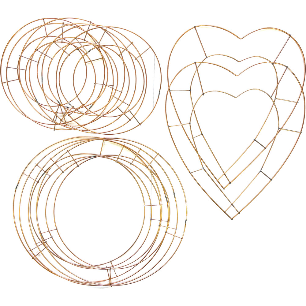 Silvar Design Wreath Frame Collection (12pk)
