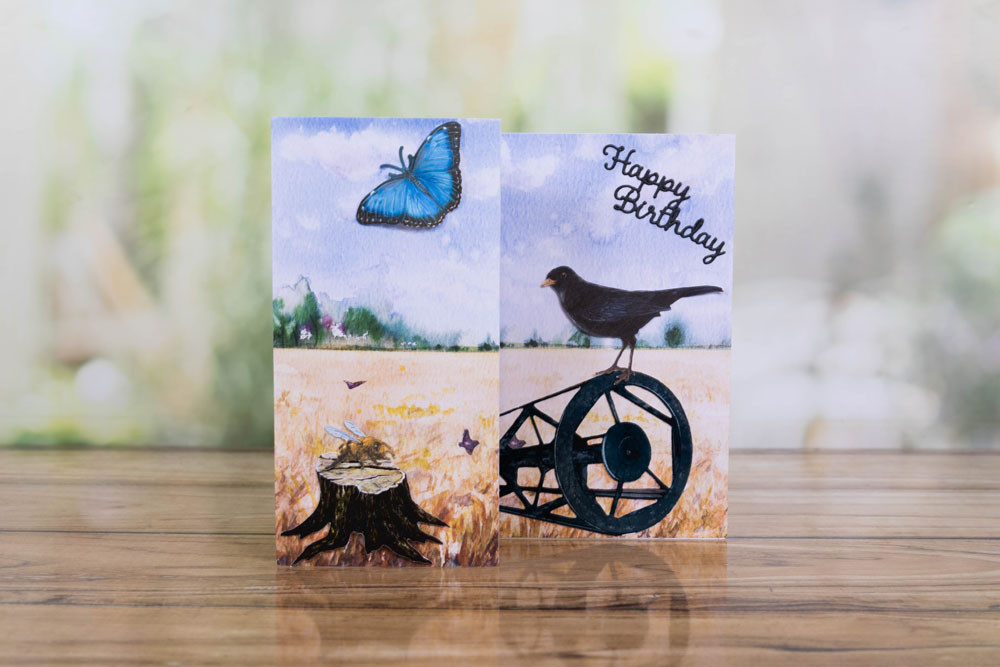 Two Red Robins Waiting for Spring SVG USB - Image 10