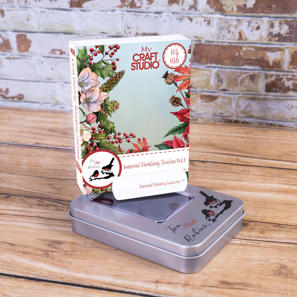 Two Red Robins Seasonal Finishing Touches Vol 1 MCS & SVG USB