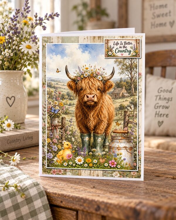 Pearlywinks - Highland Cow Happiness Digital Mini Collection ...